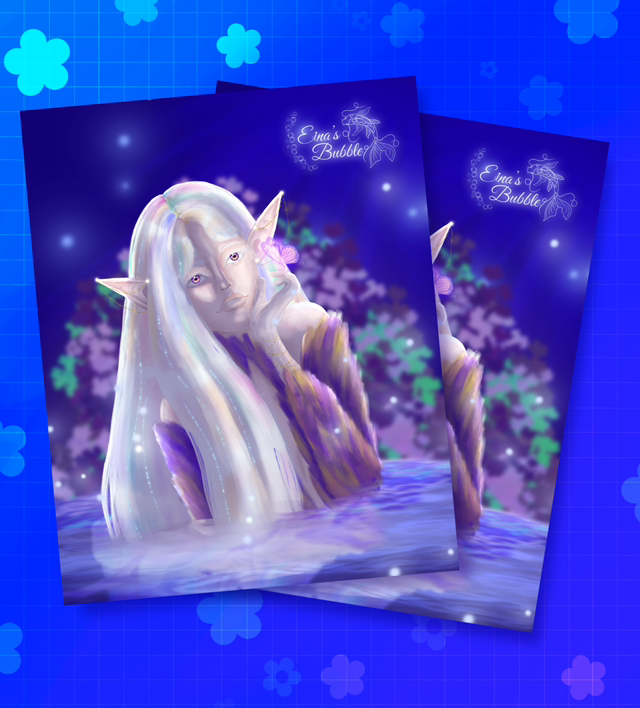 Illustration « Nymphe des eaux » 