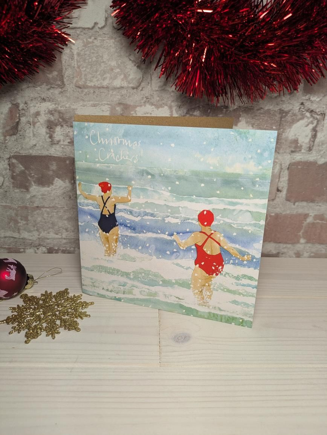 Christmas Cards - Wild Swimmers by Windsock Press