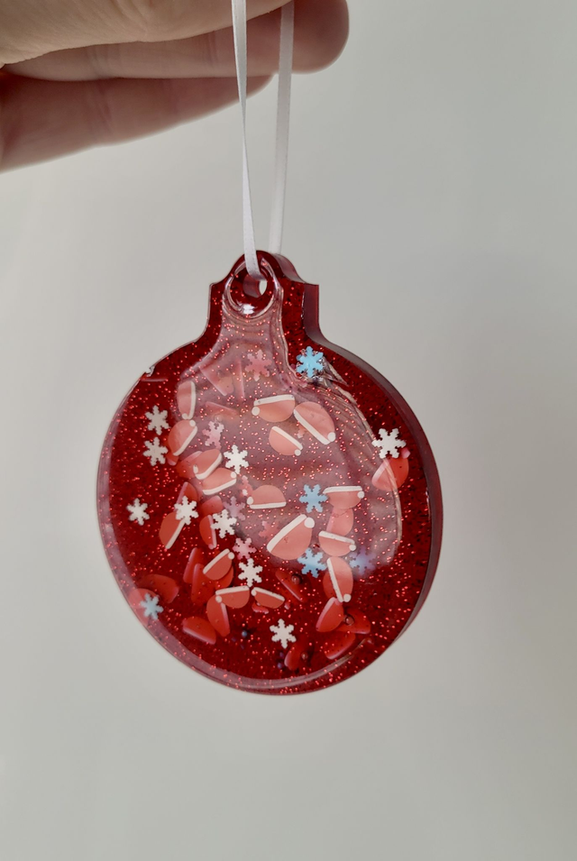 Christmas Tree Circular Baubles - Various Designs