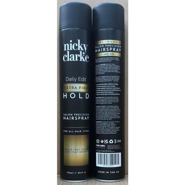 Nicky Clarke Hairspray 750ml Extra Firm Hold
