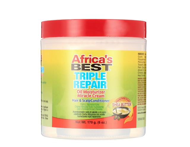 Africa's Best Triple Repair Hair & Scalp Conditioner, 6 oz