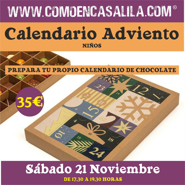 Taller Calendario Adviento Niños 