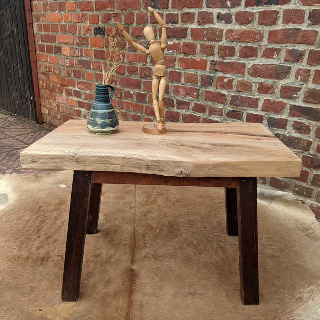 Console ou Petit banc en platane