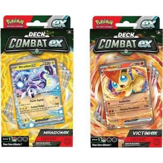 Asmodée POKEMON Deck De Combat Q2 La Boîte En Modèle Aléatoire