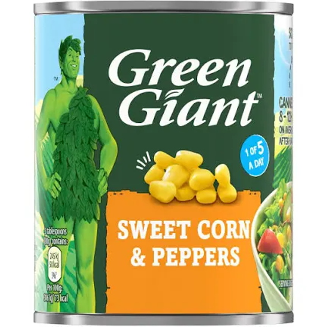 GG SWEET CORN AND PEPPERS 340g