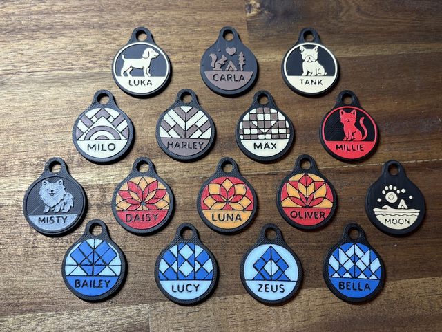 Placa identificativa NFC para mascotas