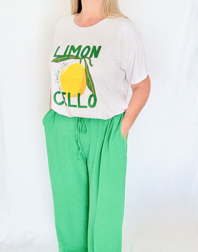 T-Shirt Blanc Lemon GT