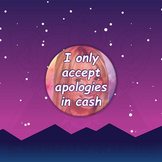 Memes - Apologies in cash
