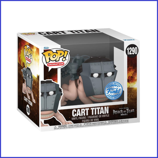 POP figure Super Attack On Titan Cart Titan Exclusive #1290