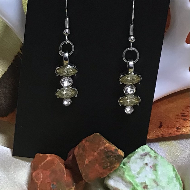 Yellow Dangling Earrings- YDE21