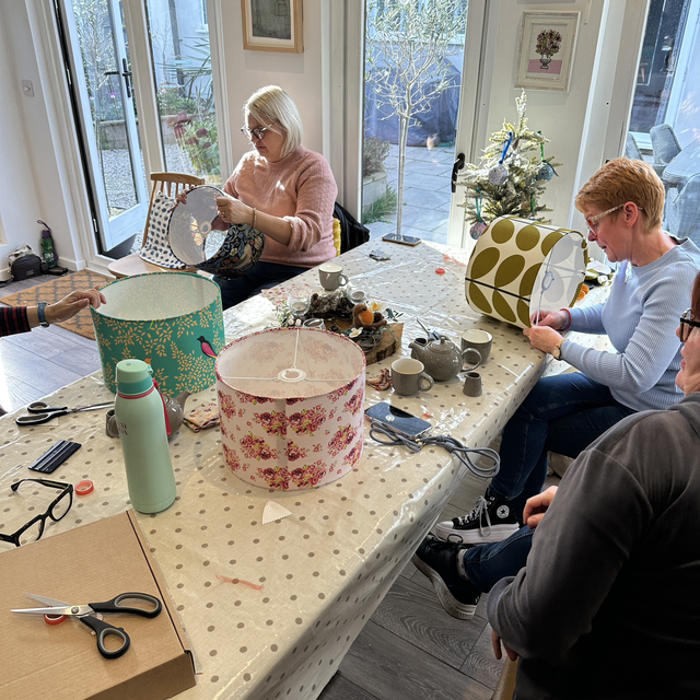 LAMPSHADES WITH  Carmen 15/4/26 10-12pm