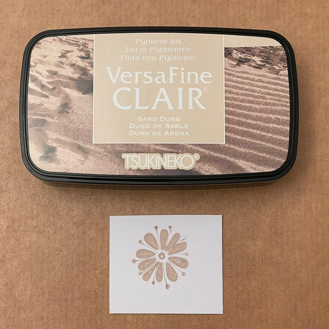 Versa Fine Clair Stempelkissen SAND DUNE