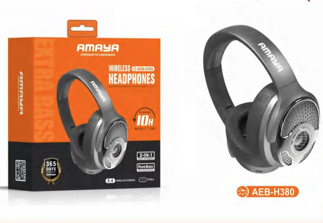 New Ultrason Casque Bluetooth 2 en 1 Haute Qualité 