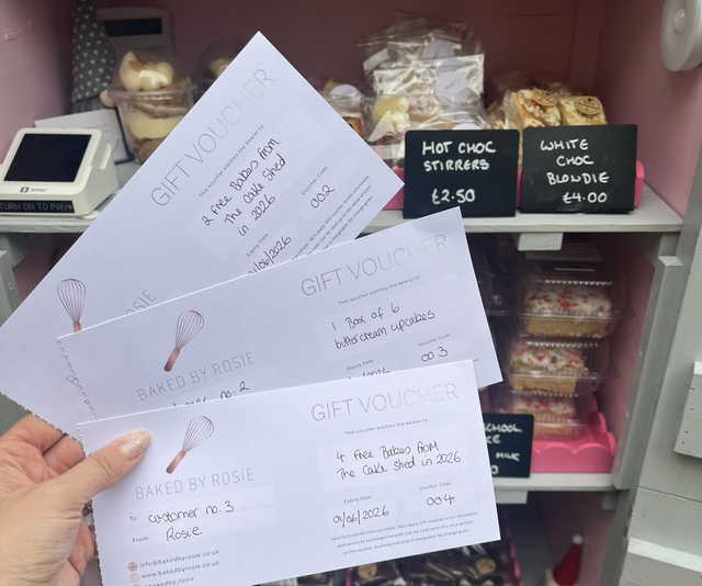 Cake Shed Voucher 