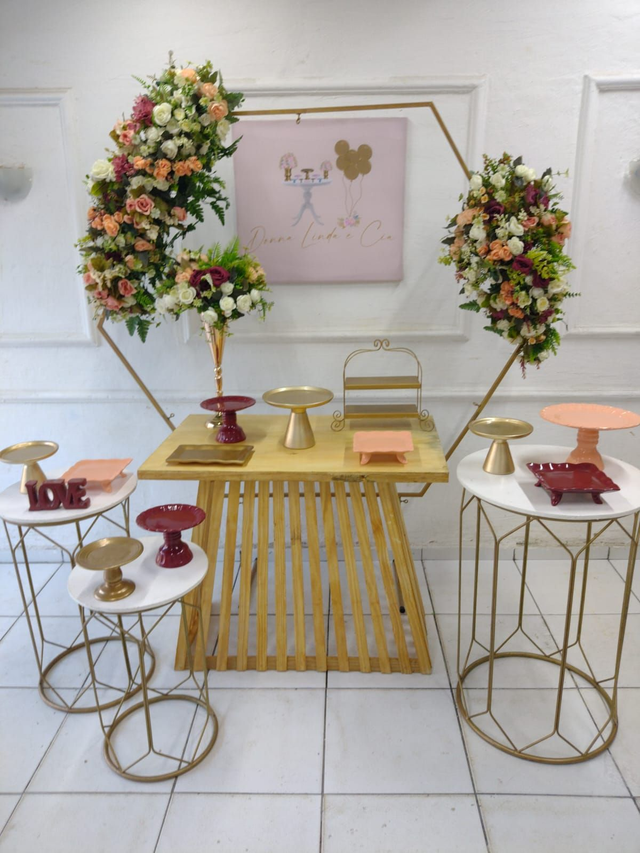 KIT WOODEN FLOWER - LOCAÇÃO 