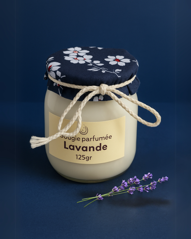 Bougie parfumée - Lavande