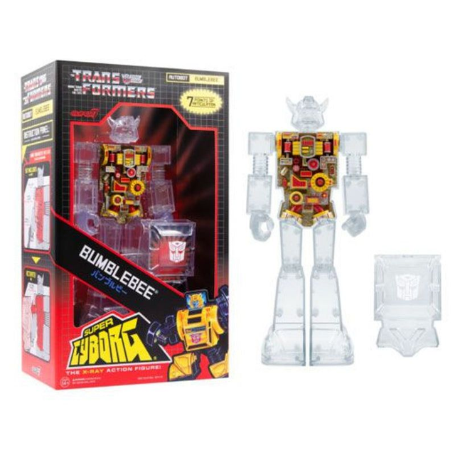 Transformers Super Cyborg Action Figure Bumblebee (Clear)