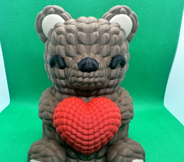 Knitted Bear (gehaakte beer) sieraden doosje