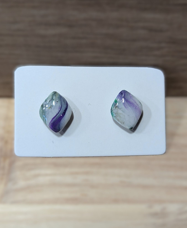 Boucles d'oreilles losange Sylvestre