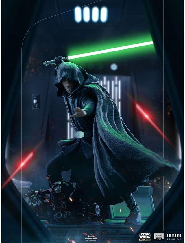 🌌Iron Studios- Luke Combat V - STAR WARS - Mandalorian✨ Paga in 3 Rate Senza Interessi con PayPal!