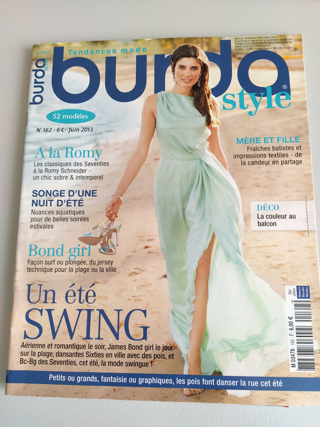 magazine Tendances mode BURDA Style 06/2013