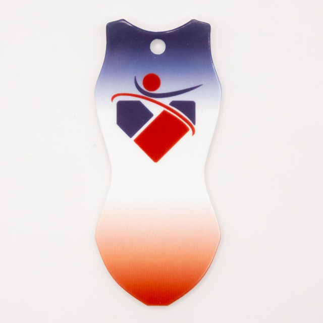 Gymnastics Club Keyring -  City of Birmingham Gym Club
