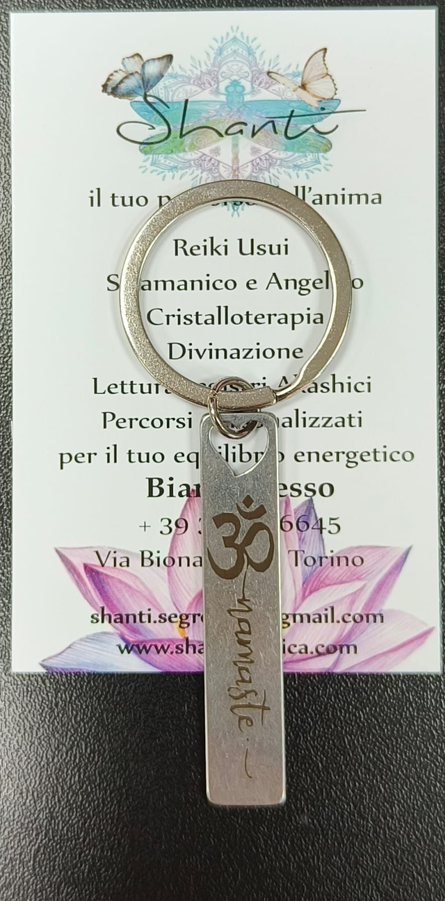 Portachiavi "Namasté"