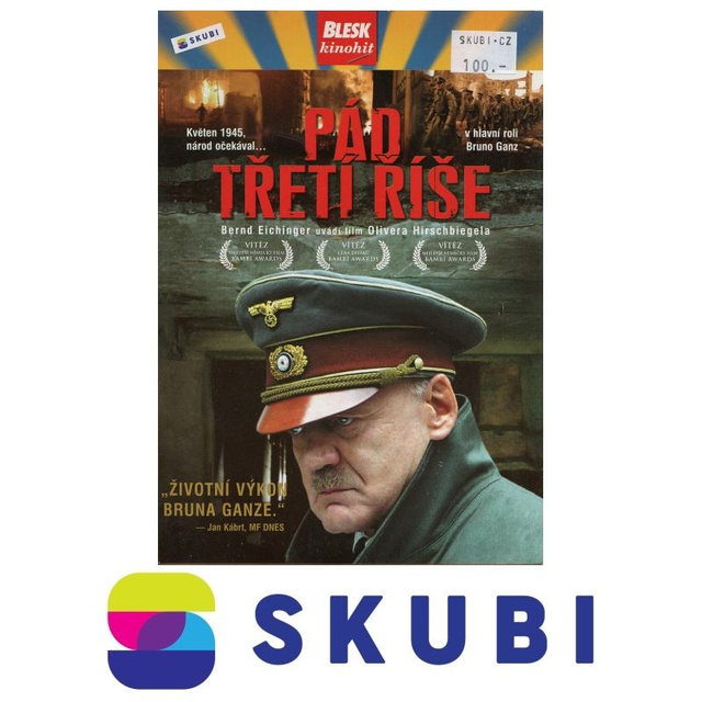 DVD Pád Třetí říše - česky, německy