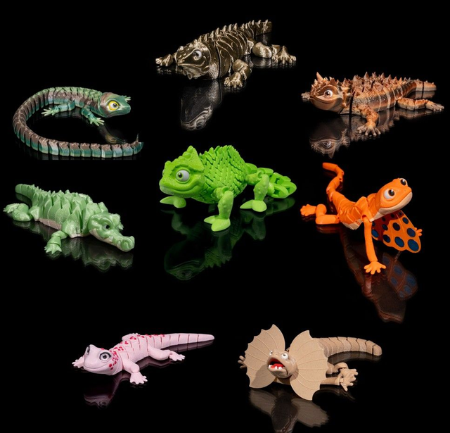 Animaux flexibles : les lézards malicieux