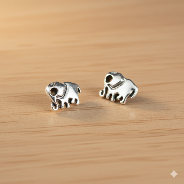 Boucles d'oreilles Eléphant