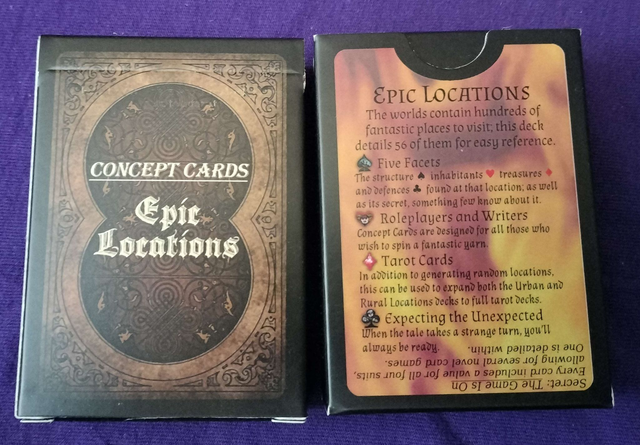 Epic Locations (Fantasy Concept Cards)