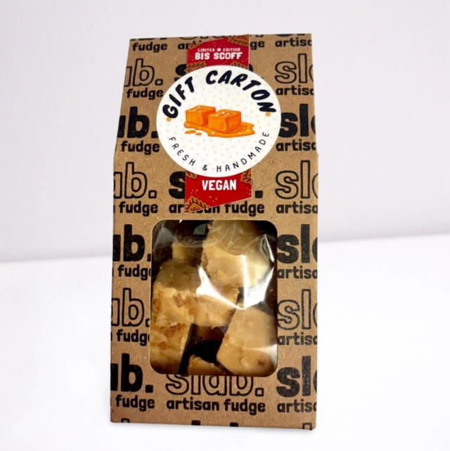 Artisan Handmade Fudge - Vegan Bis Scoff Gift Carton 