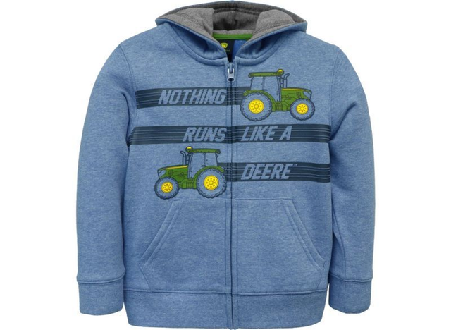 Toddler Sweatshirt Nothing Runs Like A Deere