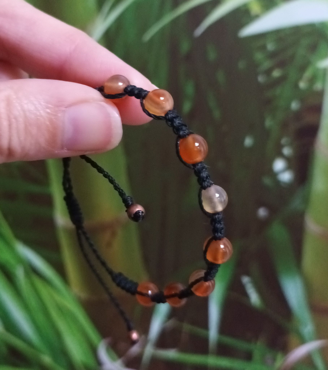 Bracelet en cornaline