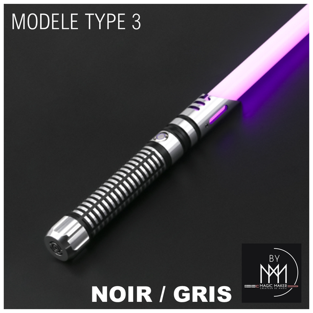 SABRE LASER - Modèle type 3 - NOIR & GRIS