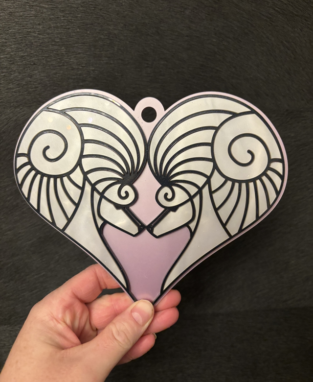 Wall Art - Poodle Fantasy Acryl 