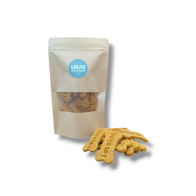 Peanut Butter and Sweet Potato Pie Dog Treats