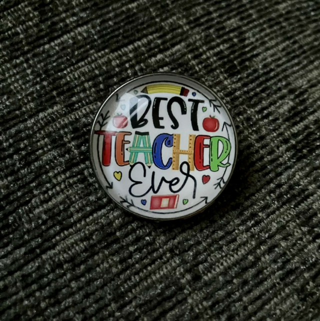 Best Teacher Badge