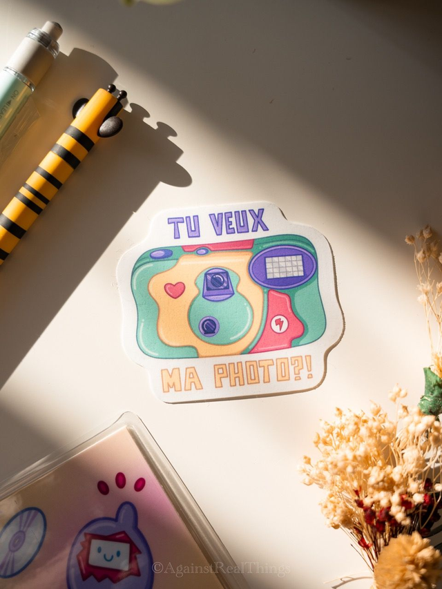 Sticker Tu Veux Ma Photo?