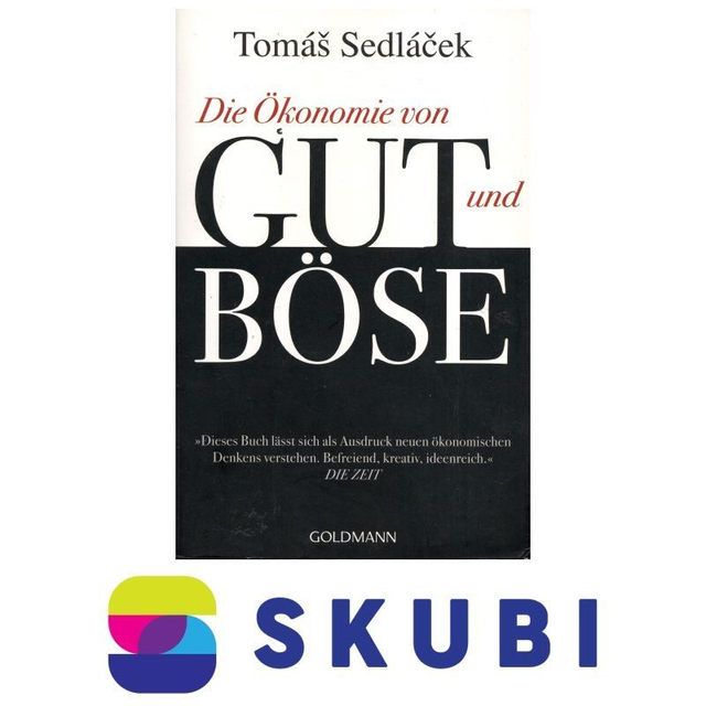 Kniha v němčině - Die Ökonomie von Gut und Böse - Tomáš Sedláček - 9783442157549