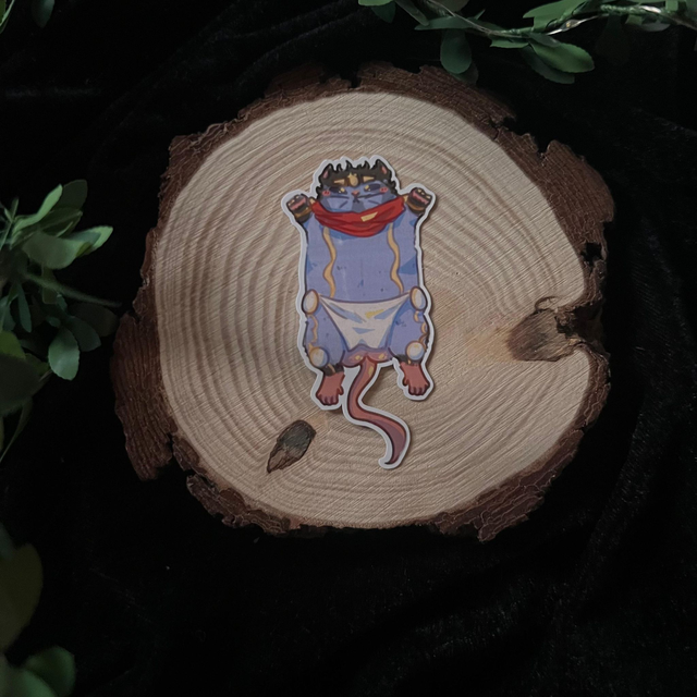 Sticker Jojo&#039;s Bizarre Adventure // Srat Platinum