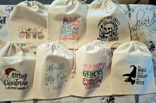 Drawstring Makeup Bags