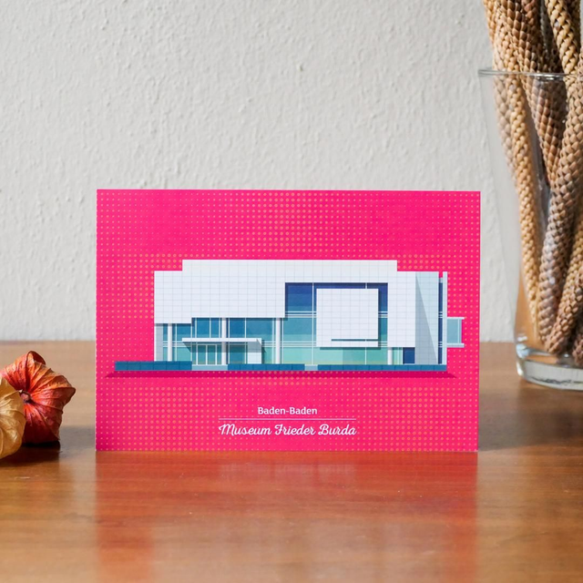 Postkarte &quot;Museum Frieder Burda, Baden-Baden&quot;
