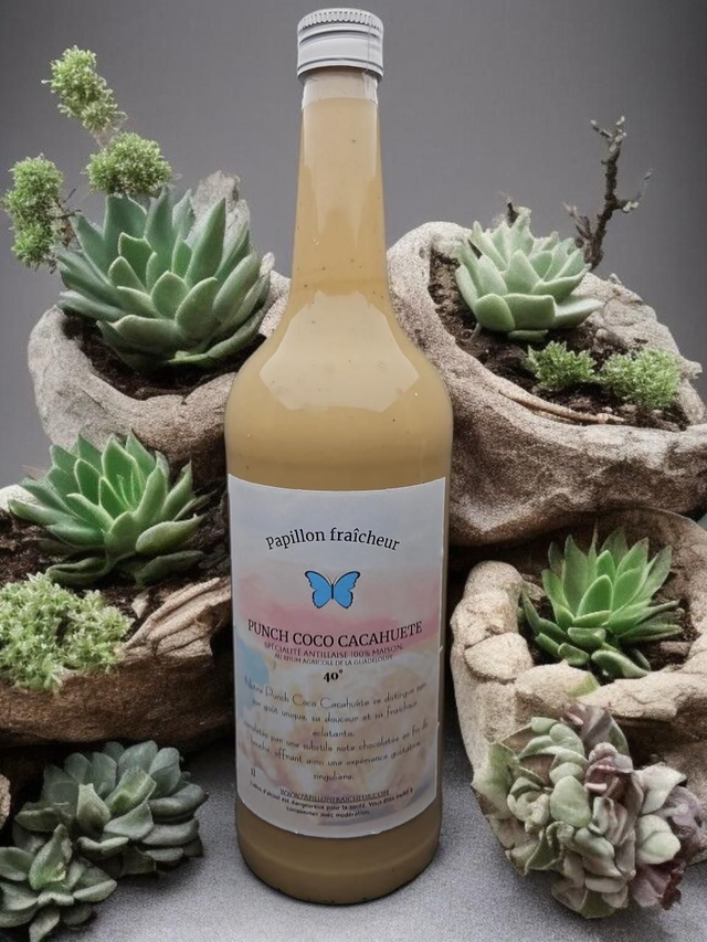 Punch coco cacahouète 