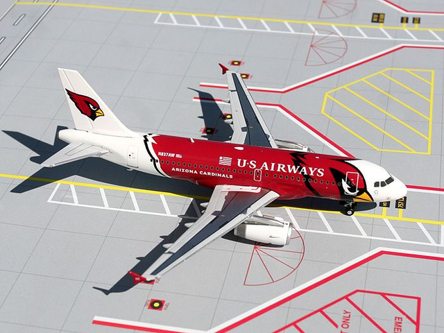 US Airways A319 (N837AW) Arizona Cardinals livery, 1:200 G2USA055