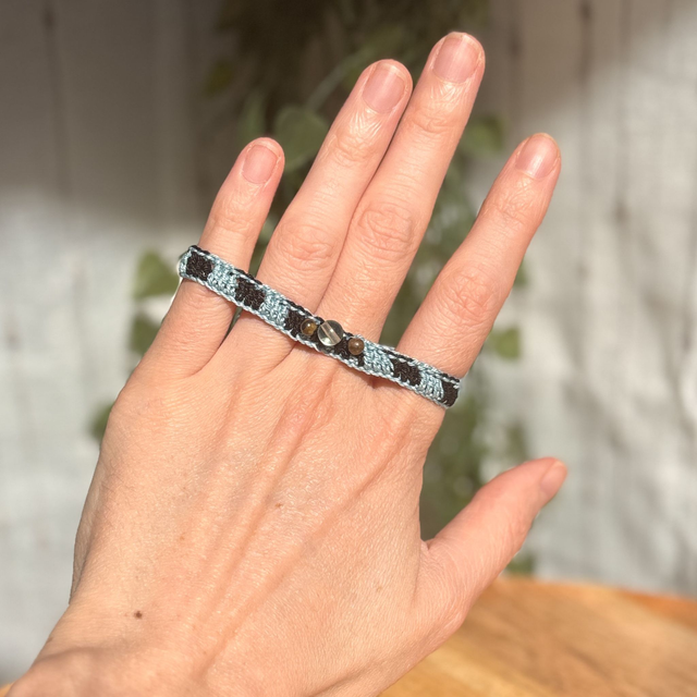 Fluorite & Oeil de tigre