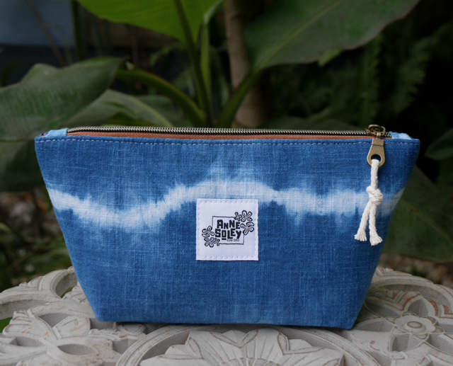 Trousse indigo 