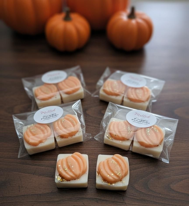 Sweet Pumpkin Cubes