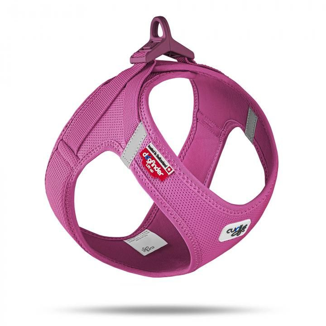 Curli Brustgeschirr Schnalle Airmesh - fuchsia