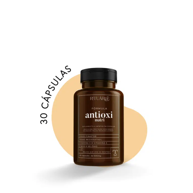 Fórmula Antioxi Nutri – Protetor Solar Oral / Suplemento com Picnogenol para Manchas e Melasma (1 mês) 30 capsulas 